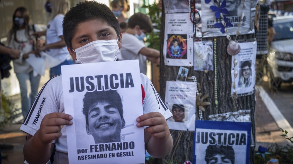 El crimen de Fernando Báez Sosa fue cometido el 18 de enero de 2020 en Villa Gesell.